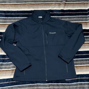 Columbia Men's Navy Lightweight Softshell Jacket